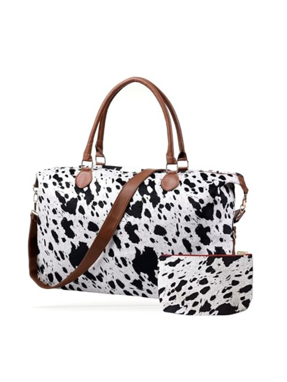 Travel Weekender Duffle Bag, Large Overnight Carry-On Tote Bag, Western Style
